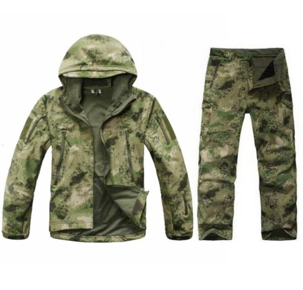 men army tactical military outdoor sports suit hunting camping climbing waterproof windproof tad sharkskin jacketpants t4588747, Blue;black
men army tactical military outdoor sports suit hunting camping climbing waterproof windproof tad sharkskin jacketpants t4588747, Blue;black