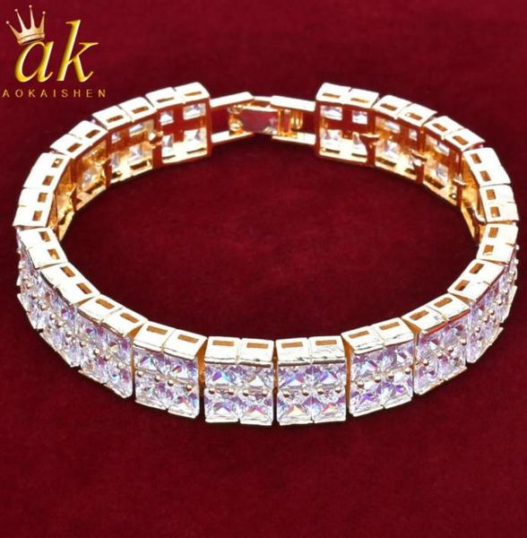 2 rows baguette zircon tennis chain bracelet gold color copper men039s charms hip hop fashion jewelry5749412, Golden;silver
2 rows baguette zircon tennis chain bracelet gold color copper men039s charms hip hop fashion jewelry5749412, Golden;silver