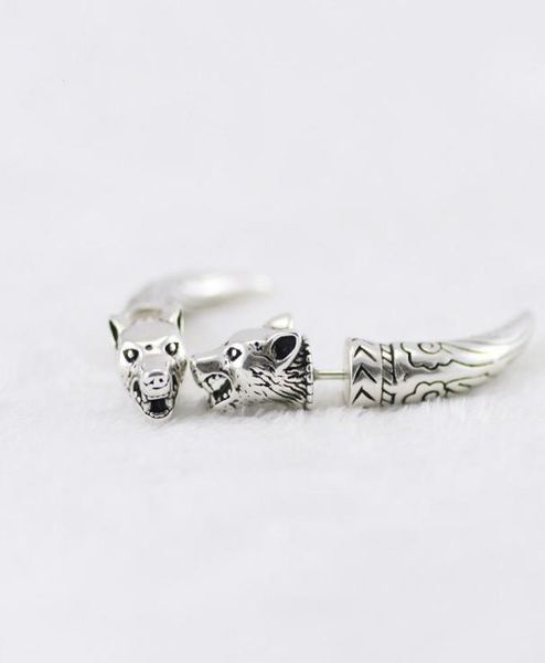 s925 sterling silver earrings anger forest series vintage engraved wolf head sterling silver earrings curved bottom bracket sterli4400370, Golden
s925 sterling silver earrings anger forest series vintage engraved wolf head sterling silver earrings curved bottom bracket sterli4400370, Golden