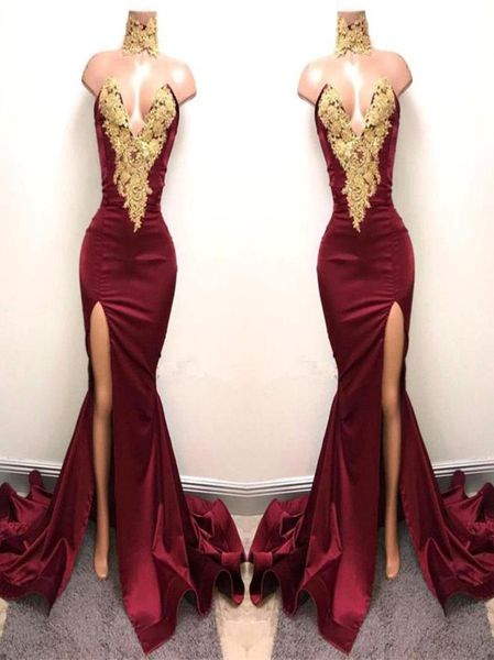 2017 new arrival burgundy mermaid prom dresses lace gold applique sweetheart elastic satin high side split formal dresses evening 1451574, Black;red
2017 new arrival burgundy mermaid prom dresses lace gold applique sweetheart elastic satin high side split formal dresses evening 1451574, Black;red