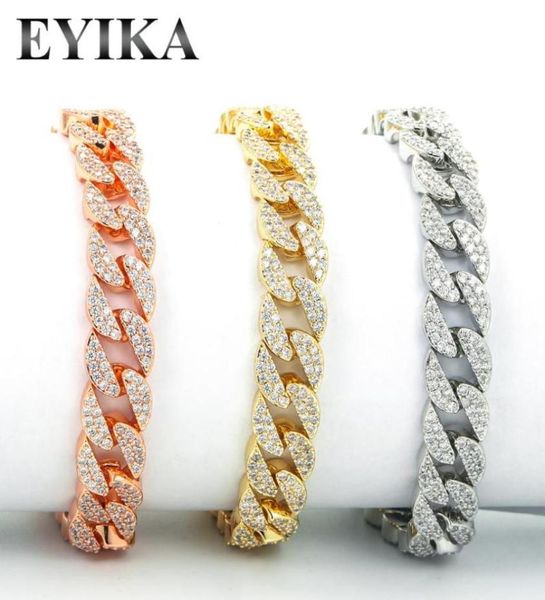 charm bracelets eyika luxury hip hop full bling iced out zircon bracelet for women men cuban link chain goldrose goldsilver colo2127555, Golden;silver
charm bracelets eyika luxury hip hop full bling iced out zircon bracelet for women men cuban link chain goldrose goldsilver colo2127555, Golden;silver