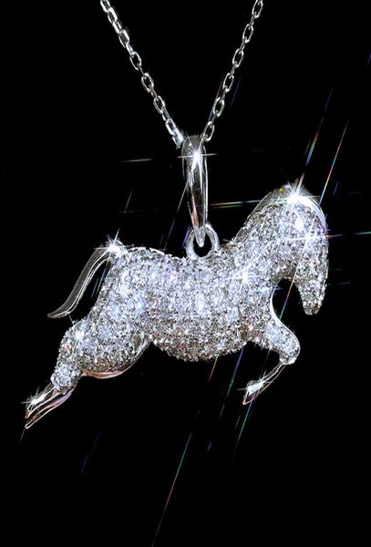 women rhinestone horse pendant necklace bling bling crystal animal horse clavicle chain necklace for gift party4840506, Silver
women rhinestone horse pendant necklace bling bling crystal animal horse clavicle chain necklace for gift party4840506, Silver
