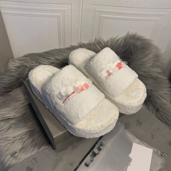 women's shearling furry slippers fluffy faux fur sandal women girls platform mule luxury brand designer shoes warm indoor flip flops fa, Black
women's shearling furry slippers fluffy faux fur sandal women girls platform mule luxury brand designer shoes warm indoor flip flops fa, Black