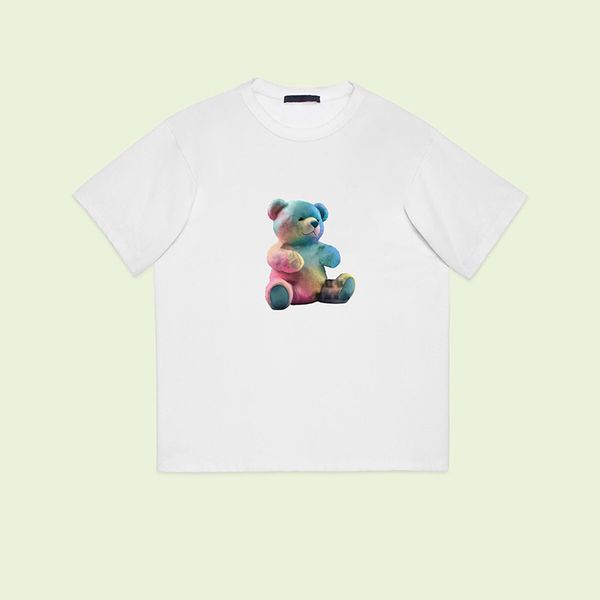 23ss new woman men's solid t-shirts high end limited classic cartoon color bear printing tee summer beach breathable fashion street sho, White;black
23ss new woman men's solid t-shirts high end limited classic cartoon color bear printing tee summer beach breathable fashion street sho, White;black