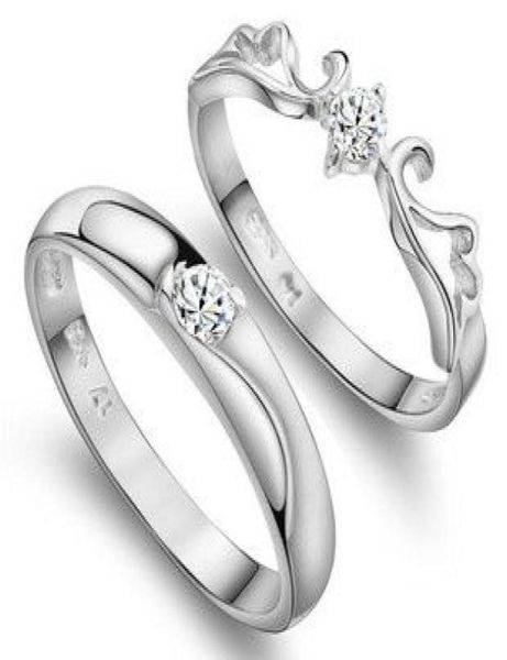 new engagement rings for couple 925 sterling silver love couple wedding ring with crystal 10pcslot 6591034, Golden;silver
new engagement rings for couple 925 sterling silver love couple wedding ring with crystal 10pcslot 6591034, Golden;silver