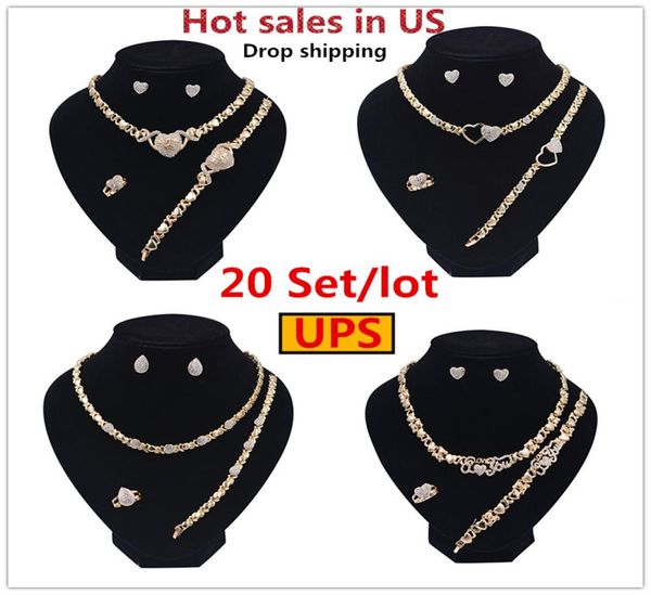 20 sets lot drop jewelry set womens clearance necklaces sets earrings 14k gold plated jewelry set for women7511906, Black
20 sets lot drop jewelry set womens clearance necklaces sets earrings 14k gold plated jewelry set for women7511906, Black