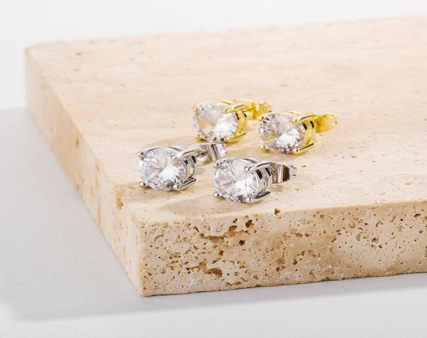 8mm hip hop stud earrings silver gold plated cz earring mens womens earing ear ring women men designer earings luxury jewelry5658440, White
8mm hip hop stud earrings silver gold plated cz earring mens womens earing ear ring women men designer earings luxury jewelry5658440, White