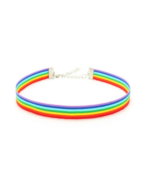 gay pride rainbow choker necklace lgbt gay and lesbian pride lace chockers ribbon collar with pendant statement jewelry for men wo1618078, Golden;silver
gay pride rainbow choker necklace lgbt gay and lesbian pride lace chockers ribbon collar with pendant statement jewelry for men wo1618078, Golden;silver