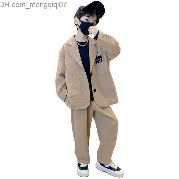clothing sets children's boys' suit jacket+pants two black khaki spring and summer korean casual soft clothing suits 5 to 14 years, White
clothing sets children's boys' suit jacket+pants two black khaki spring and summer korean casual soft clothing suits 5 to 14 years, White