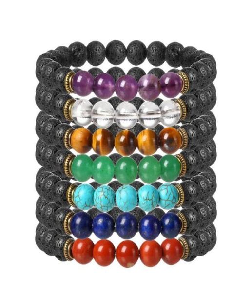 jln lava beaded strands bracelet yoga energy stone lapislazuli ojo de tigre seven chakra stretch power beads for man woman gift3685719, Black
jln lava beaded strands bracelet yoga energy stone lapislazuli ojo de tigre seven chakra stretch power beads for man woman gift3685719, Black