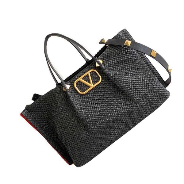 the designer valntin bag for woman bags women's one shoulder shopping woven tote leather high end goods av31
the designer valntin bag for woman bags women's one shoulder shopping woven tote leather high end goods av31