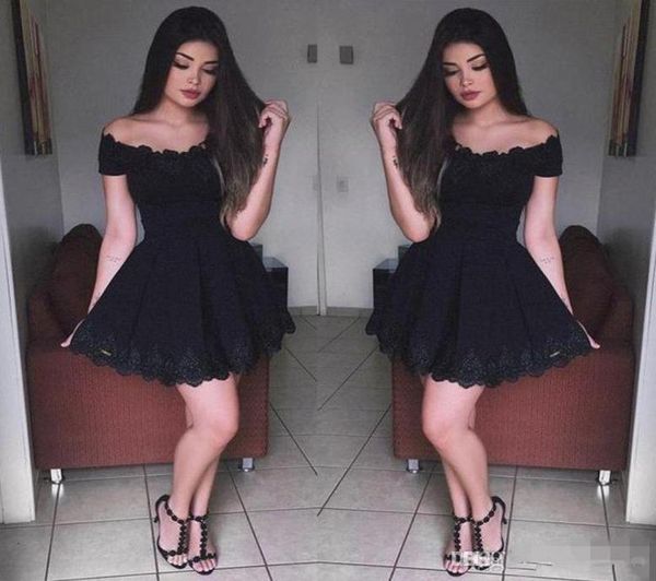 little black homecoming dresses 2017 lace appliques a line off the shoulder short prom gowns cocktail party dress7193801, Blue;pink
little black homecoming dresses 2017 lace appliques a line off the shoulder short prom gowns cocktail party dress7193801, Blue;pink