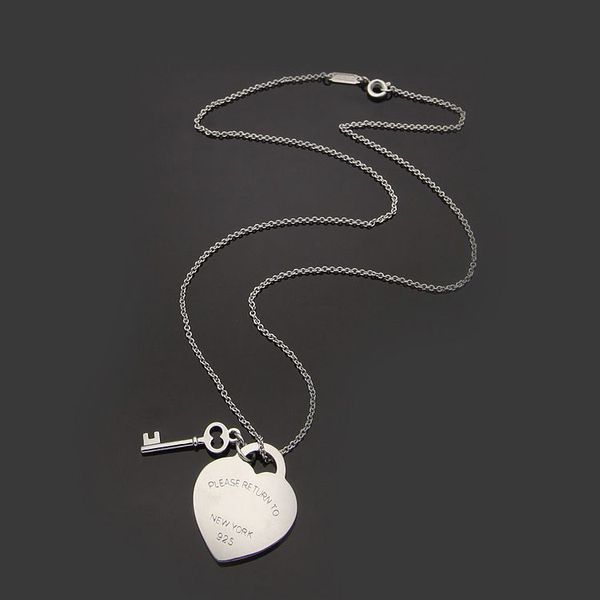 tiffansy necklace designer jewelry collana gold chain key necklaces letters necklace women men gold/silver/rose with full package of brand a
tiffansy necklace designer jewelry collana gold chain key necklaces letters necklace women men gold/silver/rose with full package of brand a