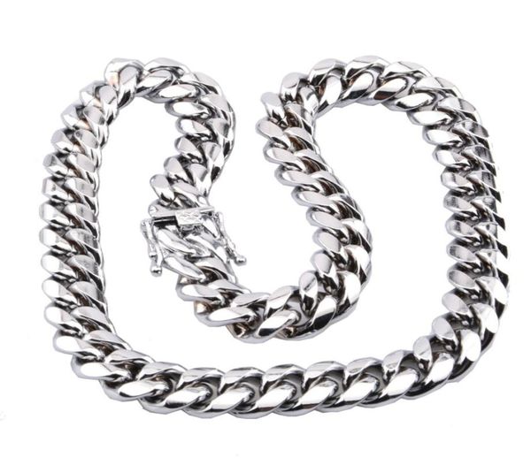 miami cuban link chain necklace men hip hop gold silver necklaces stainless steel jewelry6003497
miami cuban link chain necklace men hip hop gold silver necklaces stainless steel jewelry6003497