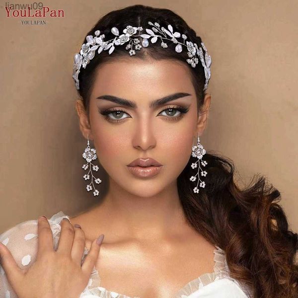 ueen hp350 delicate bridal headband earring wedding headpiece hair accessories bride headwear woman headdress ornament l230704, White;golden
ueen hp350 delicate bridal headband earring wedding headpiece hair accessories bride headwear woman headdress ornament l230704, White;golden