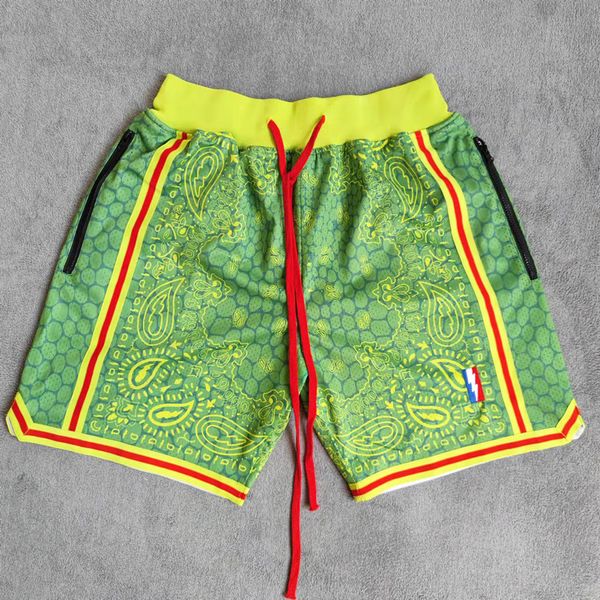 men's shorts mm masmig los angeles style green paisley printed basketball shorts with zipper pockets bryant street wear training pants, White;black
men's shorts mm masmig los angeles style green paisley printed basketball shorts with zipper pockets bryant street wear training pants, White;black