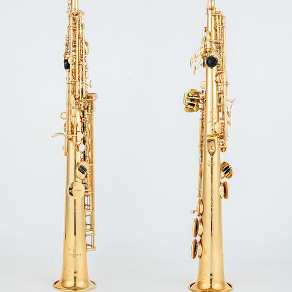 professional straight pipe soprano saxophone w020 lacquered gold brass saxophone jazz instrument japanese craft manufacturing with accessori
professional straight pipe soprano saxophone w020 lacquered gold brass saxophone jazz instrument japanese craft manufacturing with accessori