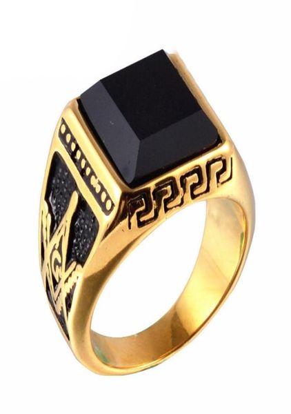 men punk titanium steel ring vintage jewelry carved geometric hipsters onyx stones masonic accessories gold size 8118307895, Silver
men punk titanium steel ring vintage jewelry carved geometric hipsters onyx stones masonic accessories gold size 8118307895, Silver
