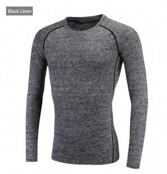 autumn and winter outdoor sports men long sleeved sports quick drying tight fit fitness suit tshirt has a strong elasticity2138595
autumn and winter outdoor sports men long sleeved sports quick drying tight fit fitness suit tshirt has a strong elasticity2138595