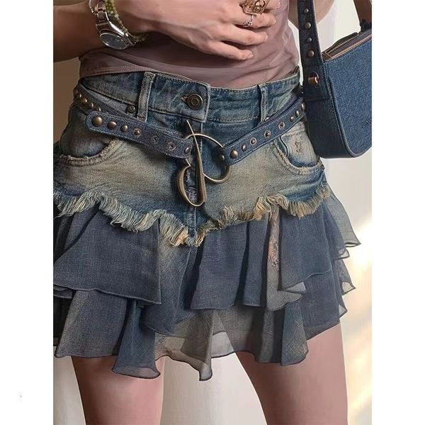 skirts stitching design denim washed old skirt y2k baggy unique temperament girl style 2023 summer mini gothic 230715, Black
skirts stitching design denim washed old skirt y2k baggy unique temperament girl style 2023 summer mini gothic 230715, Black