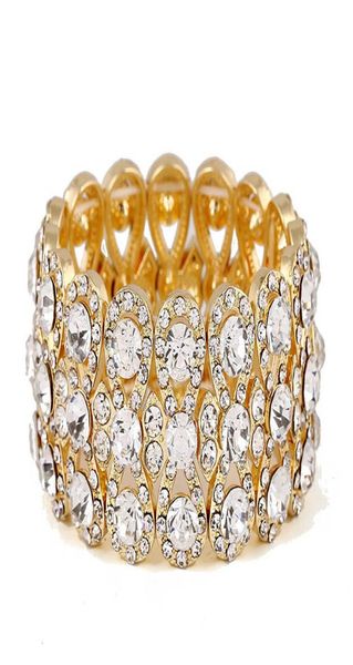 wedding jewelry luxury full crystal rhinestones gold color bracelets for women bride stretch rope wide bracelets bangles8047339, Golden;silver
wedding jewelry luxury full crystal rhinestones gold color bracelets for women bride stretch rope wide bracelets bangles8047339, Golden;silver