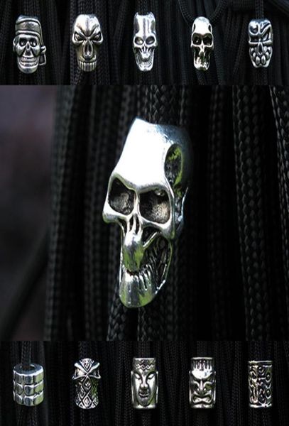 50peclot keychain ring buckle diy string outdoor paracord accessories pendant metal skull beads pirate camping9502047, Black
50peclot keychain ring buckle diy string outdoor paracord accessories pendant metal skull beads pirate camping9502047, Black