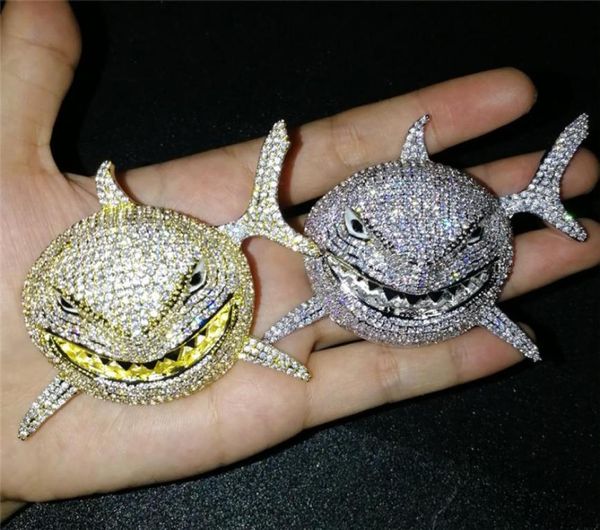 hip hop mens jewelrygold silver colors ice out bling cz shark pendant with 24inch rope chain for men punk jewelry gift7005439
hip hop mens jewelrygold silver colors ice out bling cz shark pendant with 24inch rope chain for men punk jewelry gift7005439