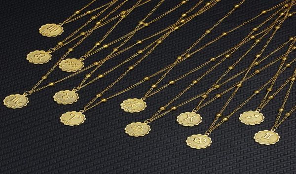 12 zodiac sign necklaces gold round coin pendant constellation necklace for women fashion jewelry birthday gift drop9705988, Silver
12 zodiac sign necklaces gold round coin pendant constellation necklace for women fashion jewelry birthday gift drop9705988, Silver