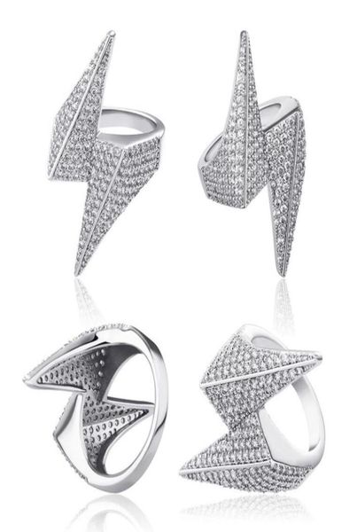 diamond lightning ring with zircon european and american hip hop men039s jewelry8592014, Silver
diamond lightning ring with zircon european and american hip hop men039s jewelry8592014, Silver