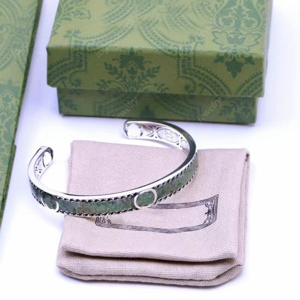 stylish marbled sterling silver cuff bracelets light green gray enamel designer bangle for women wedding birthday lovers gift jewelry with b, White
stylish marbled sterling silver cuff bracelets light green gray enamel designer bangle for women wedding birthday lovers gift jewelry with b, White