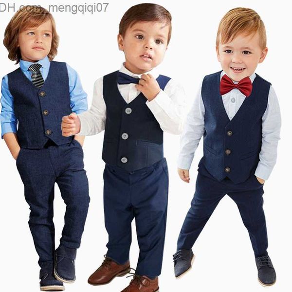 clothing sets new boys' set children's birthday wedding party dress gentleman shirt pants tie 3 pieces boys' clothing childre, White
clothing sets new boys' set children's birthday wedding party dress gentleman shirt pants tie 3 pieces boys' clothing childre, White