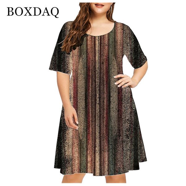 plus size dresses summer oversized womens plus size vintage dress casual short sleeve striped print ladies elegant dresses 4xl 5xl 6xl cloth, Black
plus size dresses summer oversized womens plus size vintage dress casual short sleeve striped print ladies elegant dresses 4xl 5xl 6xl cloth, Black