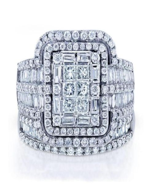 wedding rings luxury female white crystal stone ring set big silver color for women vintage bridal small square engagement6213160, Slivery;golden
wedding rings luxury female white crystal stone ring set big silver color for women vintage bridal small square engagement6213160, Slivery;golden
