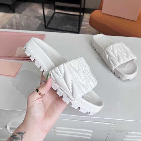 family designer mius slide beach sandals shoes women pleated round slippers for outerwear 2023 new thick sole flat bottom step 7zb6
family designer mius slide beach sandals shoes women pleated round slippers for outerwear 2023 new thick sole flat bottom step 7zb6