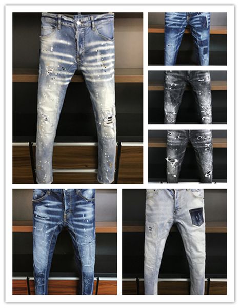 2023 new arrivals d2 mens luxury designer denim jeans dsquared2 holes dsq2 trousers dsquare jeans coolguy biker pants mens clothing 2#a368, Blue
2023 new arrivals d2 mens luxury designer denim jeans dsquared2 holes dsq2 trousers dsquare jeans coolguy biker pants mens clothing 2#a368, Blue