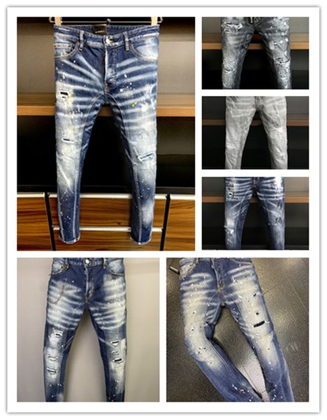 2023 new arrivals d2 mens luxury designer denim jeans dsquared2 holes dsq2 trousers dsquare jeans coolguy biker pants mens clothing 2#a398, Blue
2023 new arrivals d2 mens luxury designer denim jeans dsquared2 holes dsq2 trousers dsquare jeans coolguy biker pants mens clothing 2#a398, Blue