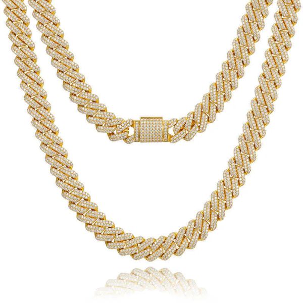 drop shipping moissanite jewelry 13mm 18k gold plated 925 sterling silver vvs moissanite cuban link chain necklace
drop shipping moissanite jewelry 13mm 18k gold plated 925 sterling silver vvs moissanite cuban link chain necklace