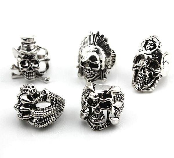 whole mixed lots 100pcs skull men039s punk style metal alloy jewelry rings size adjustable brand new3902581, Silver
whole mixed lots 100pcs skull men039s punk style metal alloy jewelry rings size adjustable brand new3902581, Silver