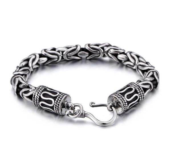 63g vintage 316l stainless steel solid heavy knot chain bracelet 8mm 9 inch fahsion gifts for mens1077947, Black
63g vintage 316l stainless steel solid heavy knot chain bracelet 8mm 9 inch fahsion gifts for mens1077947, Black