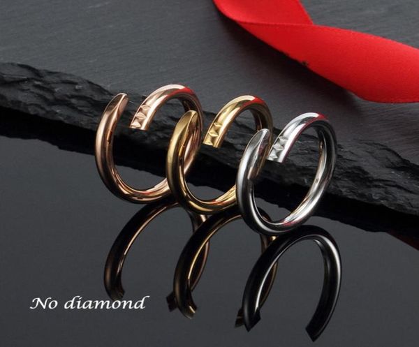 classic love ring designer mens womens lovers nail wedding rings highend quality couples gold silver accessories with red box men2335230
classic love ring designer mens womens lovers nail wedding rings highend quality couples gold silver accessories with red box men2335230
