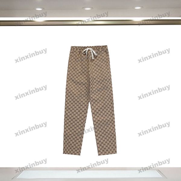 xinxinbuy men women designer pant double letter jacquard fabric jeans denim casual pants black khaki xs-2xl, Black;brown
xinxinbuy men women designer pant double letter jacquard fabric jeans denim casual pants black khaki xs-2xl, Black;brown