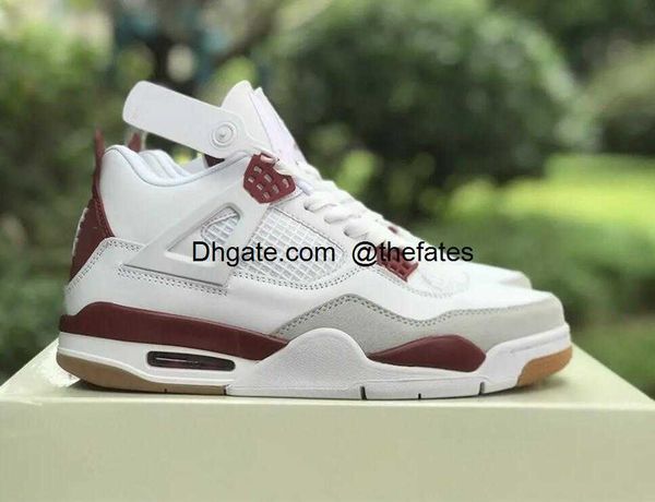 x authentic designer shoes sb jumpman 4 basketball shoe 4s white university red mens outdoor sports sneakers, White;red
x authentic designer shoes sb jumpman 4 basketball shoe 4s white university red mens outdoor sports sneakers, White;red
