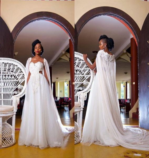 vintage lace appliqued aline wwdding dress with shawl luxuey african black girl bohemian bridal gown plus size4420680, White
vintage lace appliqued aline wwdding dress with shawl luxuey african black girl bohemian bridal gown plus size4420680, White