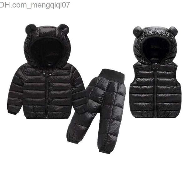 clothing sets toddler winter baby girls boys' clothing set warm artificial down jacket set children's snow coat jacket set z230717, White
clothing sets toddler winter baby girls boys' clothing set warm artificial down jacket set children's snow coat jacket set z230717, White