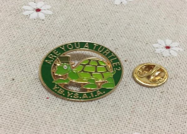 100pcs custom ma lapel pin green brooches are you a turtle mason metal craft badges for masonry charity13445081805743, Gray
100pcs custom ma lapel pin green brooches are you a turtle mason metal craft badges for masonry charity13445081805743, Gray