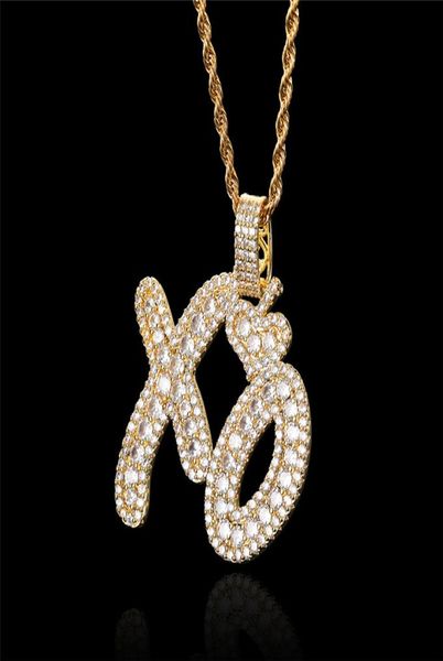 18k gold plated iced out diamond letter xo pendant necklace gold silver plated mens bling jewelry gift with rope chain3914696
18k gold plated iced out diamond letter xo pendant necklace gold silver plated mens bling jewelry gift with rope chain3914696