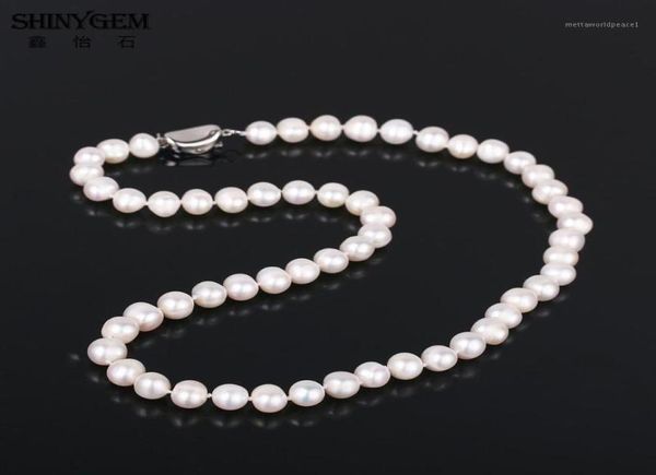 shinygem natural 79mm freashwater pearl chocker near round white pearl women necklaces classic wedding jewelry elegant necklace11876526, Golden;silver
shinygem natural 79mm freashwater pearl chocker near round white pearl women necklaces classic wedding jewelry elegant necklace11876526, Golden;silver