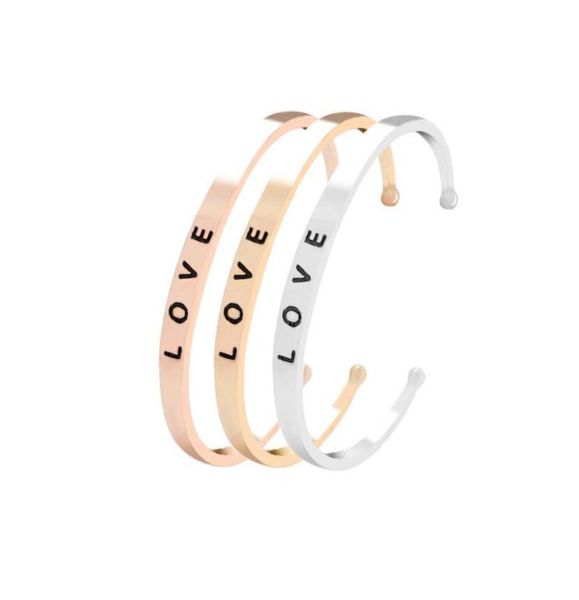 2019 fashion engraved love letter cuff bangle women creative open bracelet for men couple luxury jewelry gift1901053, White
2019 fashion engraved love letter cuff bangle women creative open bracelet for men couple luxury jewelry gift1901053, White