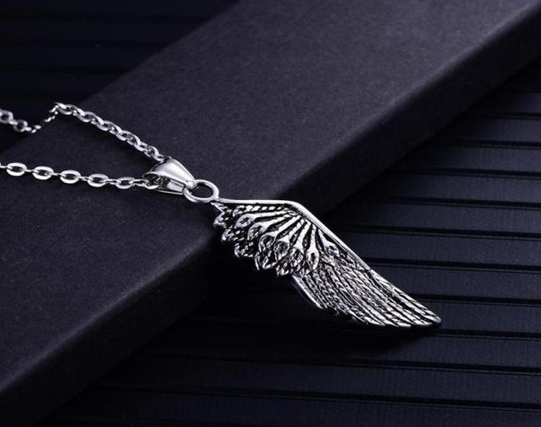long necklace men wing pendants stainless steel gifts for accessories feather chain fashion punk jewelry whole pendant necklac9565206, Silver
long necklace men wing pendants stainless steel gifts for accessories feather chain fashion punk jewelry whole pendant necklac9565206, Silver
