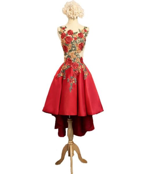 real 2020 prom dresses high low embroidery lace satin homecoming dresses sleeveless graduation party gowns semi formal dress8486386, Black
real 2020 prom dresses high low embroidery lace satin homecoming dresses sleeveless graduation party gowns semi formal dress8486386, Black